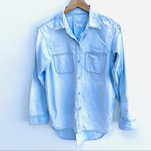 madewell women's denim shirt - Picture 2 of 6
